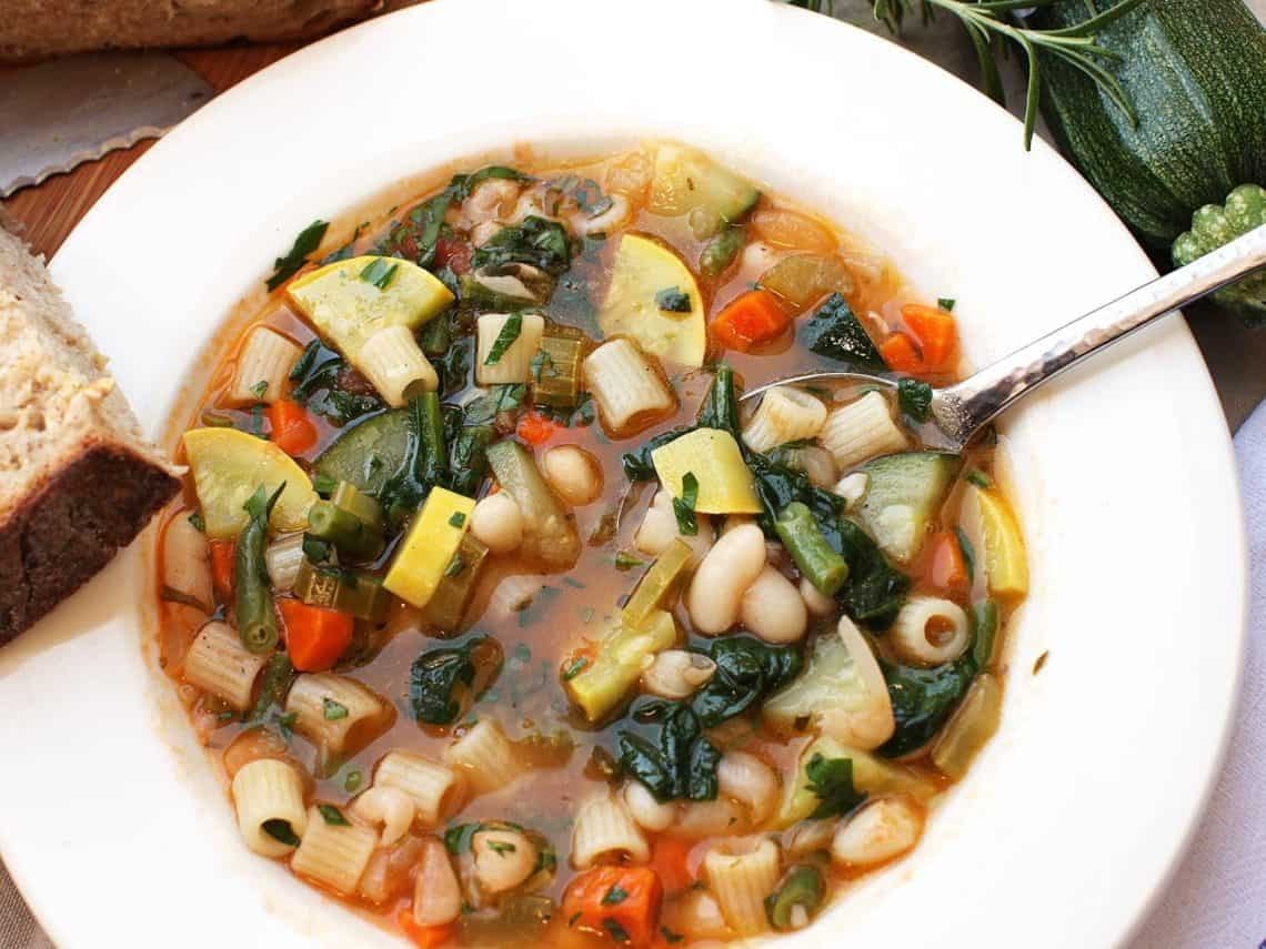 Recetë e Supës Minestrone